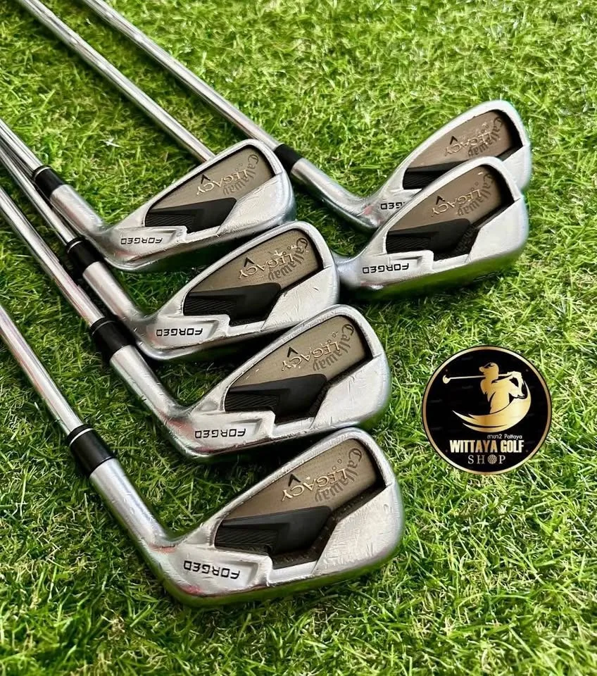 🔥🔥5,100 ฿🔥🔥💥สภาพสวย👏🏻 📣ขายชุดเหล็ก CALLAWAY LEGACY V (FORGED) มีเหล็ก 5-PW (6 ชิ้น) 👉ก้าน
