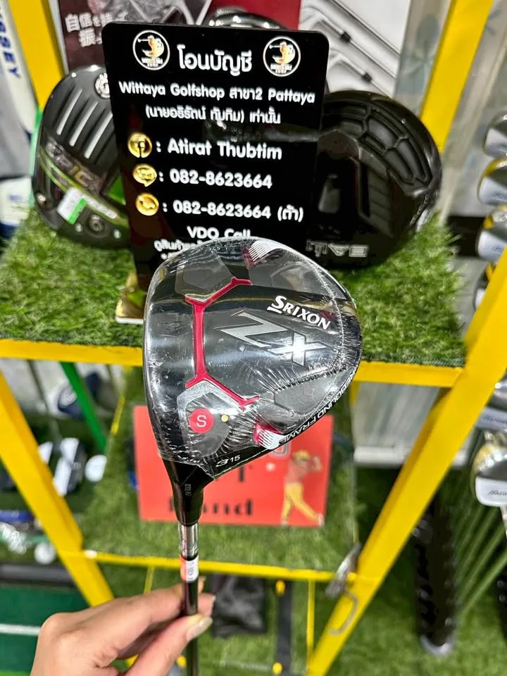 🔥🔥4,500 ฿🔥🔥Fw3ใหม่💥มือซ้าย👍🏻 📣ขาย Fw3 SRIXON ZX Loft15 👉🏻 ก้าน Diamana Zx 50S FLEX S