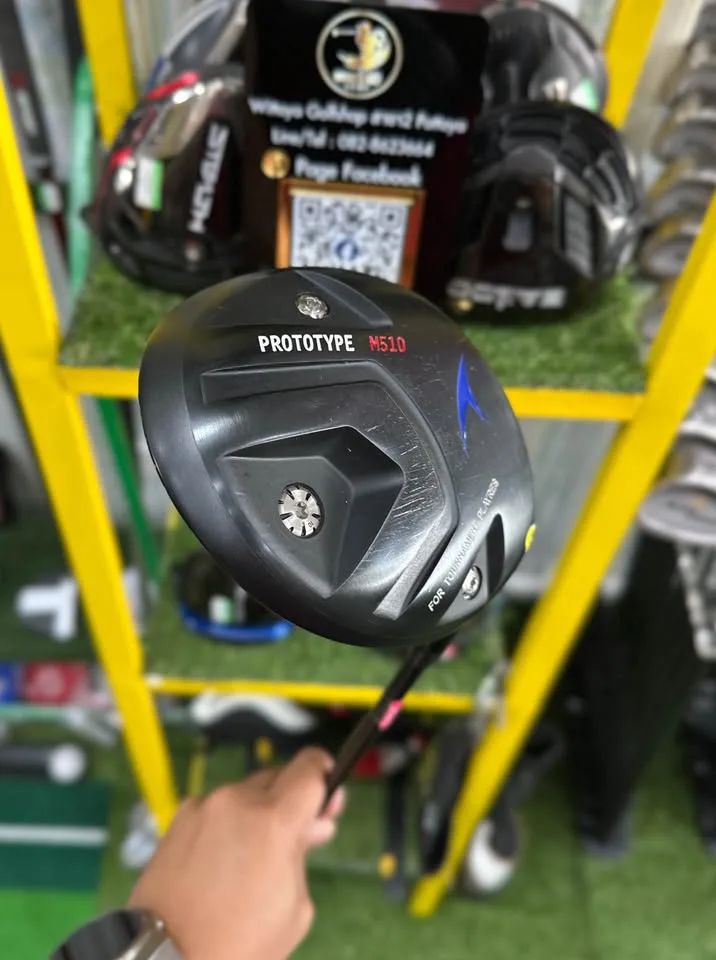🔥🔥3,900 ฿🔥🔥ตีไกล ได้ระยะ 🏌️‍♂️ขาย DRIVER AKIRA PROTOTYPE M510 Loft 10.5👉🏻 ก้าน FlexR