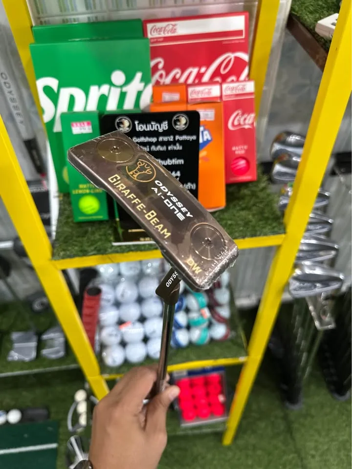 🔥🔥8,990 ฿🔥🔥💥New ใหม่ 👏🏻 🏌️‍♂️ขายพัตเตอร์ ODYSSEY GIRAFFE-BEAM DW มียาว 32 นิ้ว กับ 34 นิ้ว