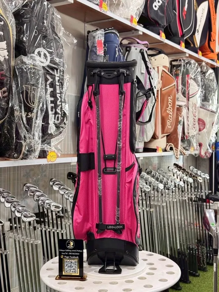 🔥🔥4,900 ฿🔥🔥ส่งฟรี🚗(ของใหม่) 💥ขายถุงกอล์ฟ Scotty Cameron Milled Putters Stand Bag สีชมพู หวานๆ