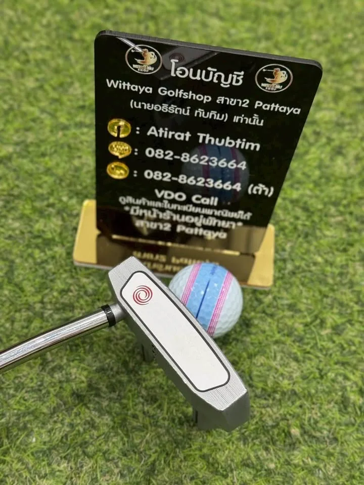 🔥🔥5,900 ฿🔥🔥(ยาว 32 นิ้ว) ผู้หญิงใช้ได้ 📣ขาย Putter Odyssey White Hot OG #7 💥 สภาพสวย