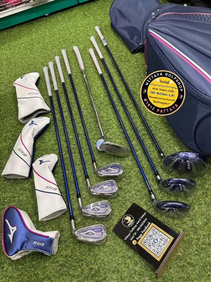 ชุดไม้กอล์ฟผู้หญิง Mizuno Efil 8 Premium
