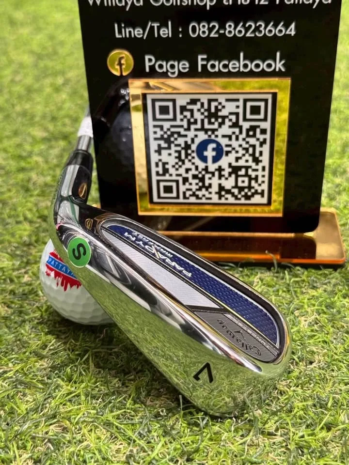 🔥🔥3,290 ฿🔥🔥เหล็ก7 สภาพสวยเหมือนใหม่👍🏻🏌️‍♂️ขายเหล็ก7 CALLAWAY PARADYM MaxFast(2023)👉 FlexS