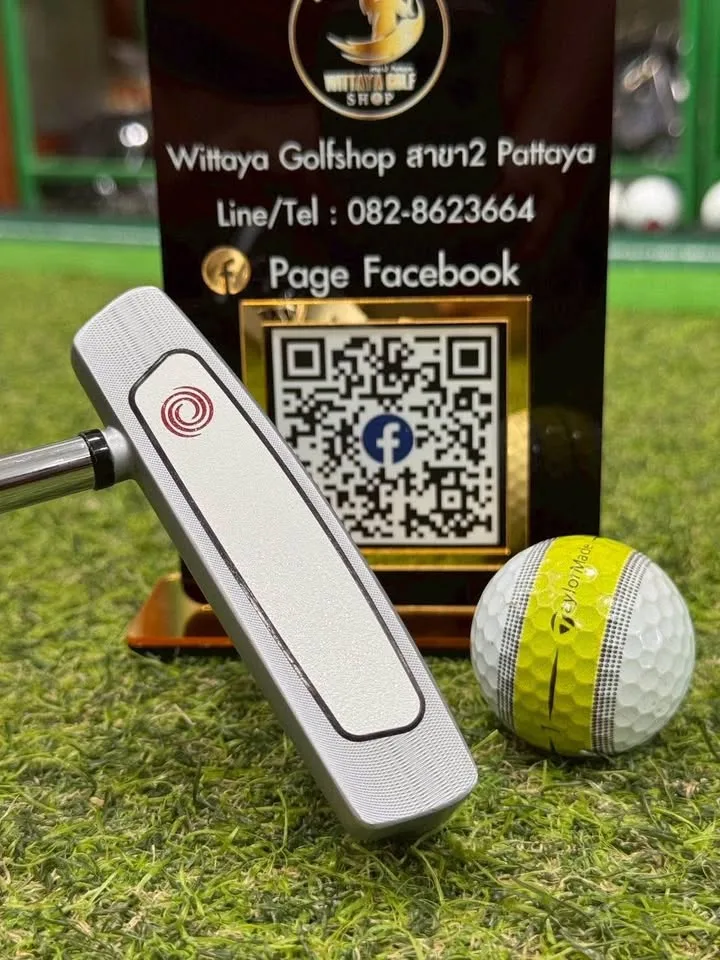 🔥🔥5,900 B🔥🔥👉ยาว34นิ้ว⛳️ 👉ขาย Odyssey White Hot OG Big‑T Blade 💥กริปเดิม ODYSSEY สภาพสวย👏🏻