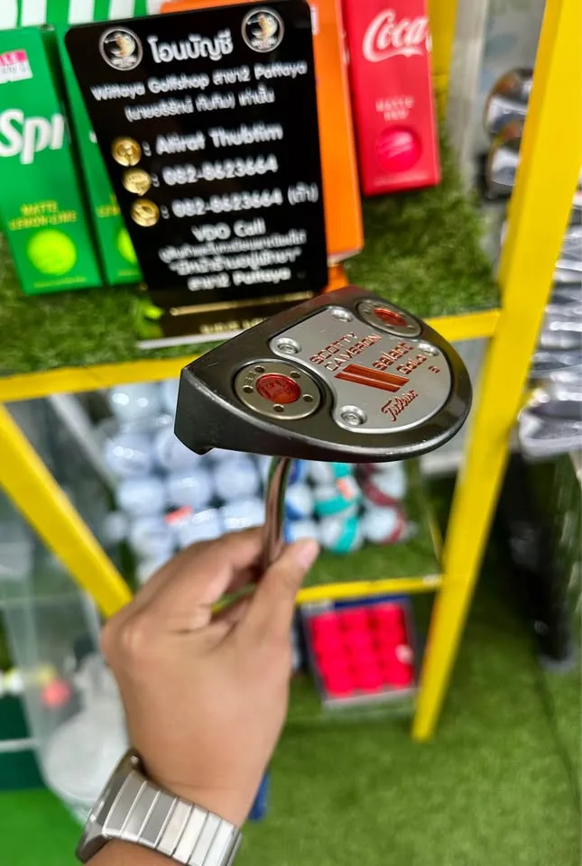 🔥🔥7,990 ฿🔥🔥💥สภาพสวย👏🏻 🏌️‍♂️ขาย PUTTER TITLEIST SCOTTY CAMERON SELECT GOLO 5👉🏻ก้านยาว34นิ้ว
