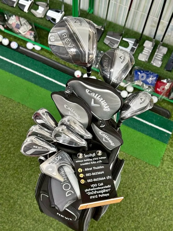 🔥🔥37,900 ฿🔥🔥ส่งฟรี🚗💥ของใหม่แกะกล่อง 👉ขาย Callaway REVA Ladies Collection Full Set
