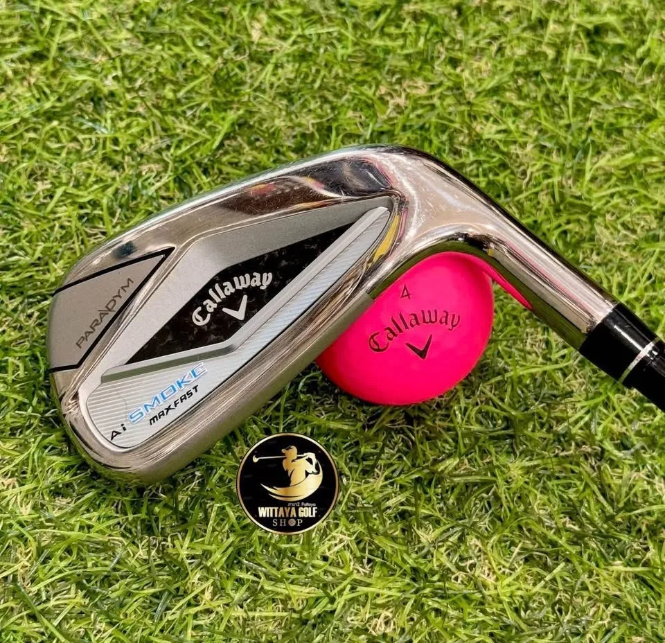 🔥🔥5,000 ฿🔥🔥(เหล็ก7)(มือใหม่หรือผู้หญิงตีได้) 🏌️‍♂️ขายเหล็ก7 CALLAWAY PARADYM AI SMOKE MAX FAST