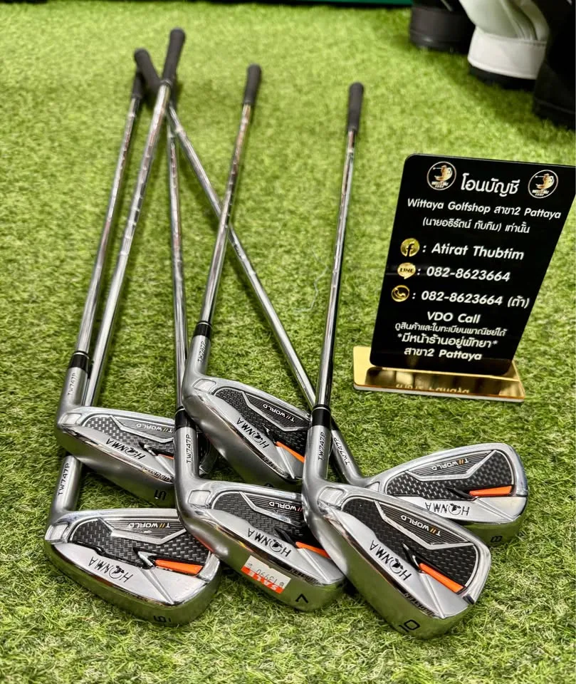 ชุดเหล็ก HONMA TOUR WORLD TW747P มีเหล็ก 10-5 (6ชิ้น)FlexS