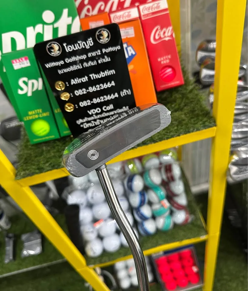 🔥🔥6,590 ฿🔥🔥💥New ยาว34 นิ้ว 🏌️‍♂️ขาย Putter ODYSSEY DFX V-LINE FANG 👉 กริปเดิม Odyssey ใหม่