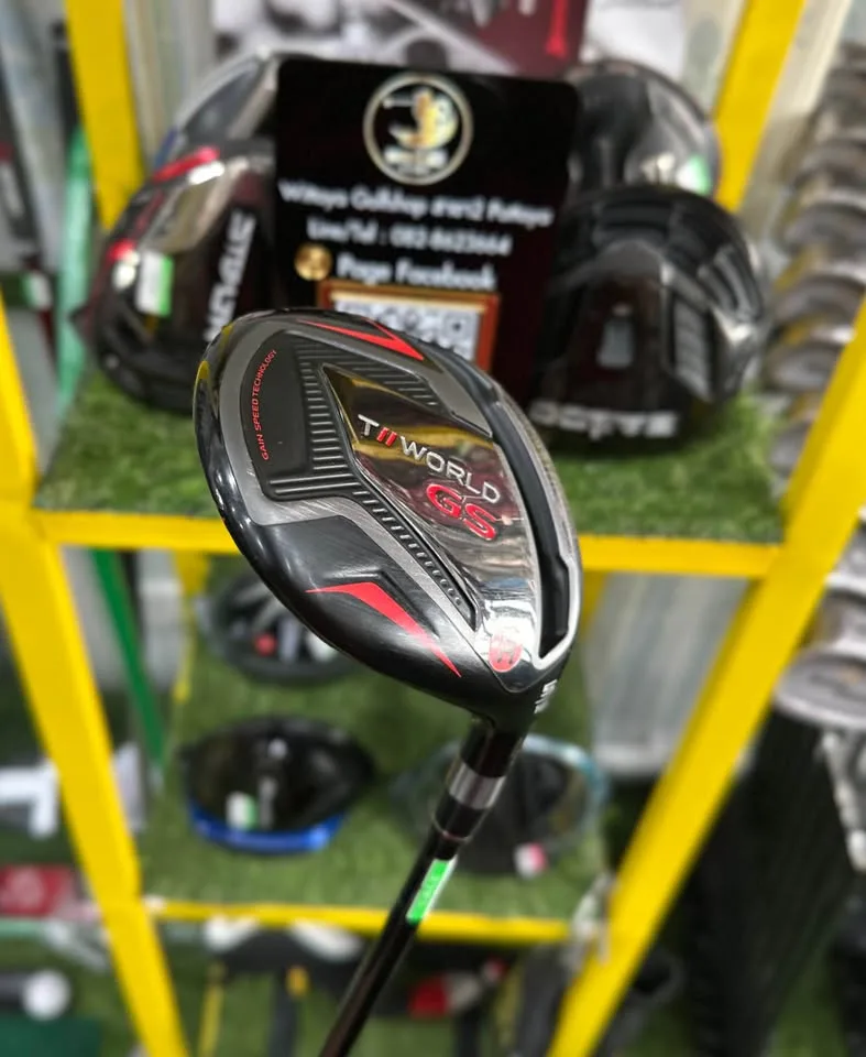 🔥🔥3,590 ฿🔥🔥 น้ำหนักเบาตีง่าย🏌️‍♂️ 🏌️‍♂️ขาย FW5 HONMA TOUR WORLD GS Loft18 👉🏻 ก้าน FlexR