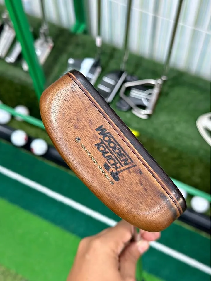 🔥🔥2,890 ฿🔥🔥👉🏻ยาว 34 นิ้ว👍🏻 💥ขายพัตเตอร์ไม้ Wooden Touch Usa 🇺🇸💥ก้านตรง คลาสสิคๆ