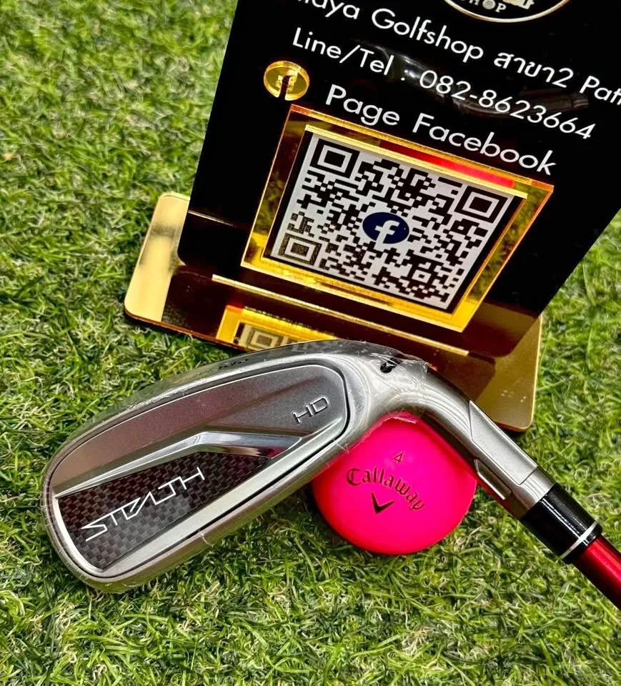 🔥🔥2,790 ฿🔥🔥(เหล็ก7)Lady👩🏻🦰🏌️♂️(ใหม่) 🏌️♂️ขายเหล็ก7 TAYLORMADE STEALTH HD ใบใหญ่ ตีง่าย