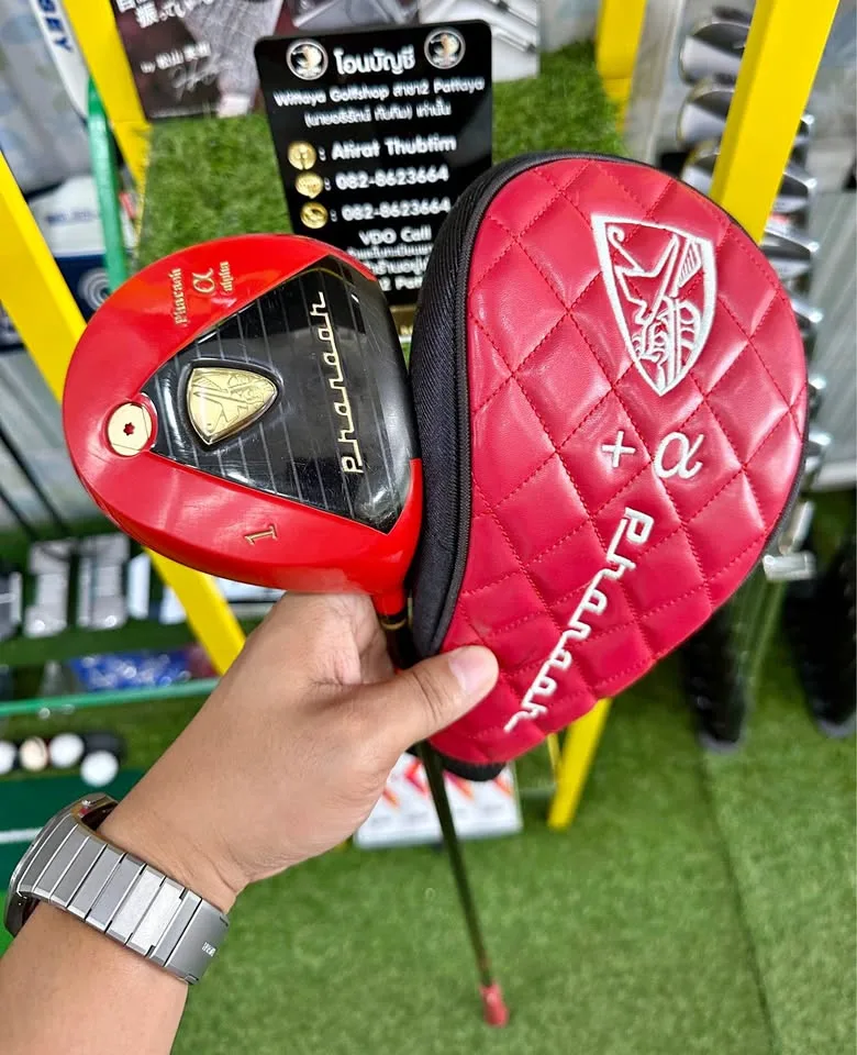 🔥🔥4,900 ฿🔥🔥Driver ผู้มีสปีดช้า ผู้หญิงใช้ได้ ขาย Driver Pharaoh α (Alpha) Loft 11 FlexR
