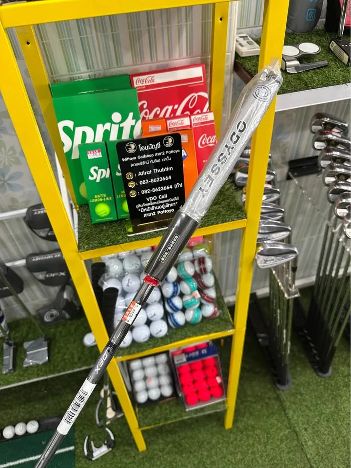 🔥🔥6,590 ฿🔥🔥💥New ยาว34 นิ้ว 🏌️‍♂️ขาย Putter ODYSSEY DFX V-LINE FANG 👉 กริปเดิม Odyssey ใหม่