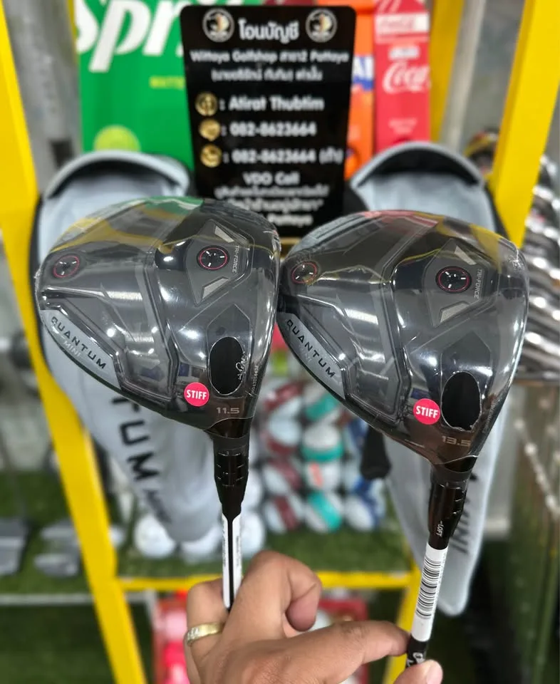 🔥🔥16,900 ฿🔥🔥💥New👏🏻 Mini Driver ขาย Driver Callaway Quantum Mini Loft 11.5/13.5 FlexS