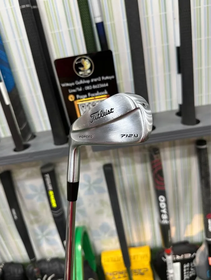 🔥🔥3,590 ฿🔥🔥(U3 มือซ้าย) ขาย Titleist 712U Forged Utility Iron(3U21°) 👉🏻 ก้าน Dynamic Gold S200