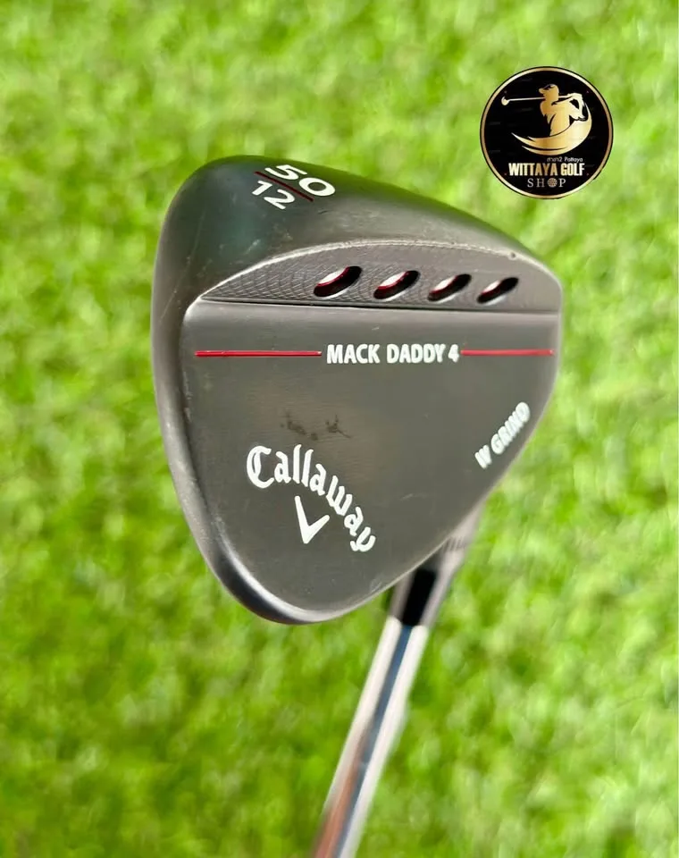 🔥🔥3,550 ฿🔥🔥(WEDGE50) 🏌️‍♂️ขาย Callaway Mack Daddy 4 wedges องศา 50 👉ก้านเหล็ก DynamicGold S200