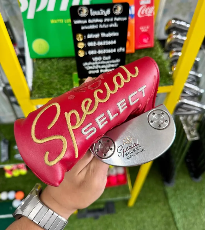 🔥🔥8,900 ฿🔥🔥👉🏻มือซ้าย💥 ขายพัตเตอร์ SCOTTY CAMERON SPECIAL SELECT DEL MAR👉🏻 ยาว 34 นิ้ว
