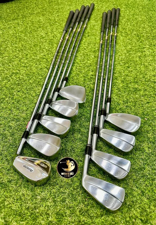 🔥🔥3,990 ฿🔥🔥 สภาพสวย เงาแสบตา😁🏌️‍♂️ 🏌️‍♂️ขายชุดเหล็ก No Brand ใบเบลด นุ่ม เข้าล�