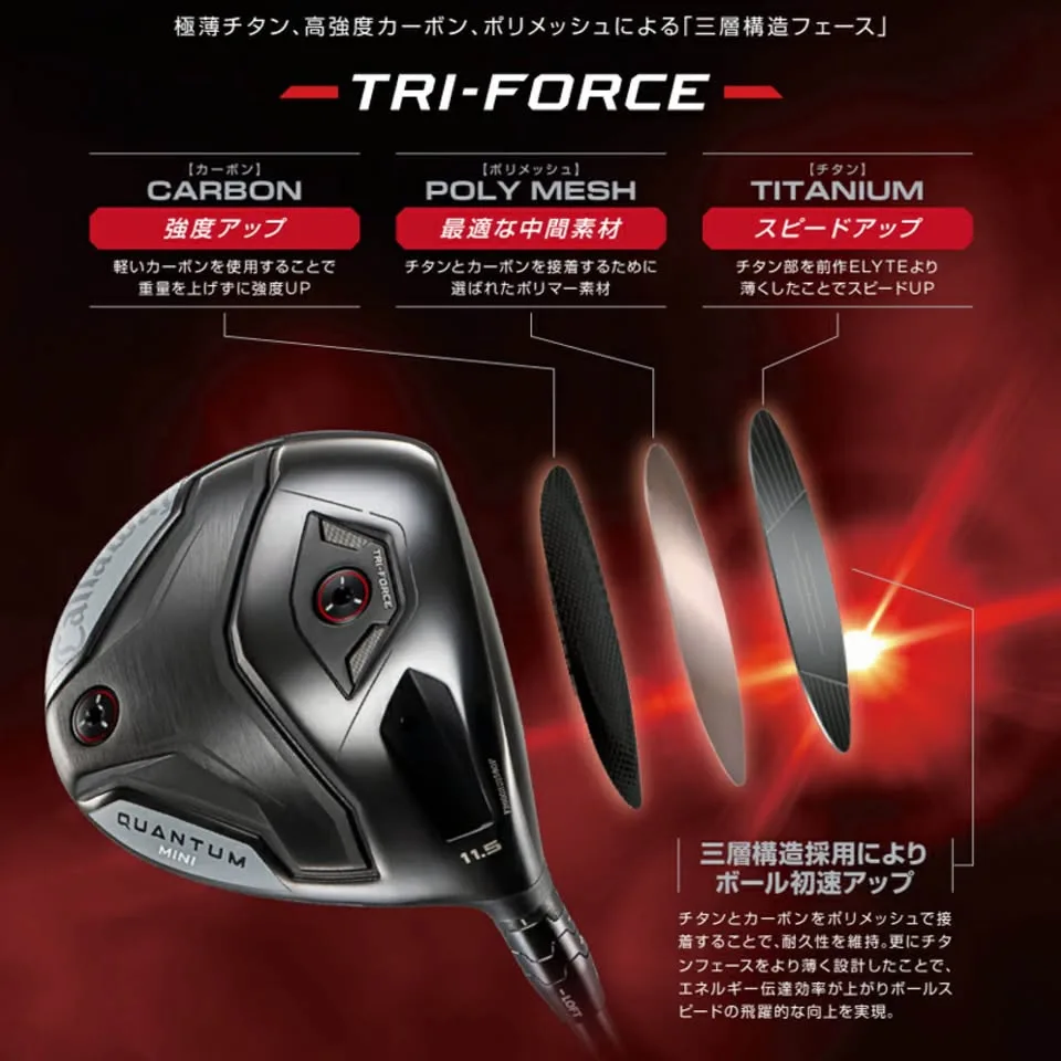 🔥🔥16,900 ฿🔥🔥 Head only 💥New👏🏻 ขาย หัว Driver Callaway Quantum Mini Loft 11.5/13.5