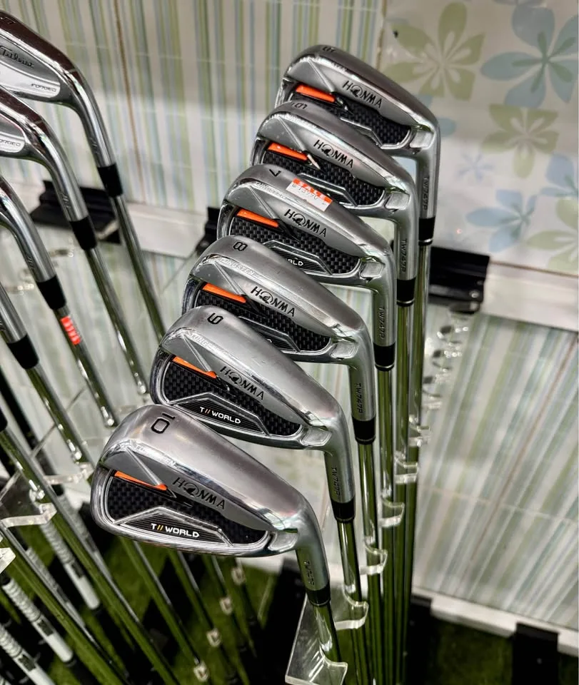 🔥🔥13,990 ฿🔥🔥 เหมือนใหม่ ขาย ชุดเหล็ก HONMA TOUR WORLD TW747P มีเหล็ก 10-5 (6ชิ้น)FlexS