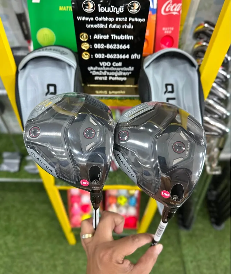🔥🔥16,900 ฿🔥🔥💥New👏🏻 Mini Driver ขาย Driver Callaway Quantum Mini Loft 11.5/13.5 FlexS