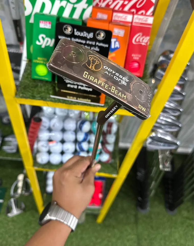 🔥🔥8,990 ฿🔥🔥💥New ใหม่ 👏🏻 🏌️‍♂️ขายพัตเตอร์ ODYSSEY GIRAFFE-BEAM DW มียาว 32 นิ้ว กับ 34 นิ้ว
