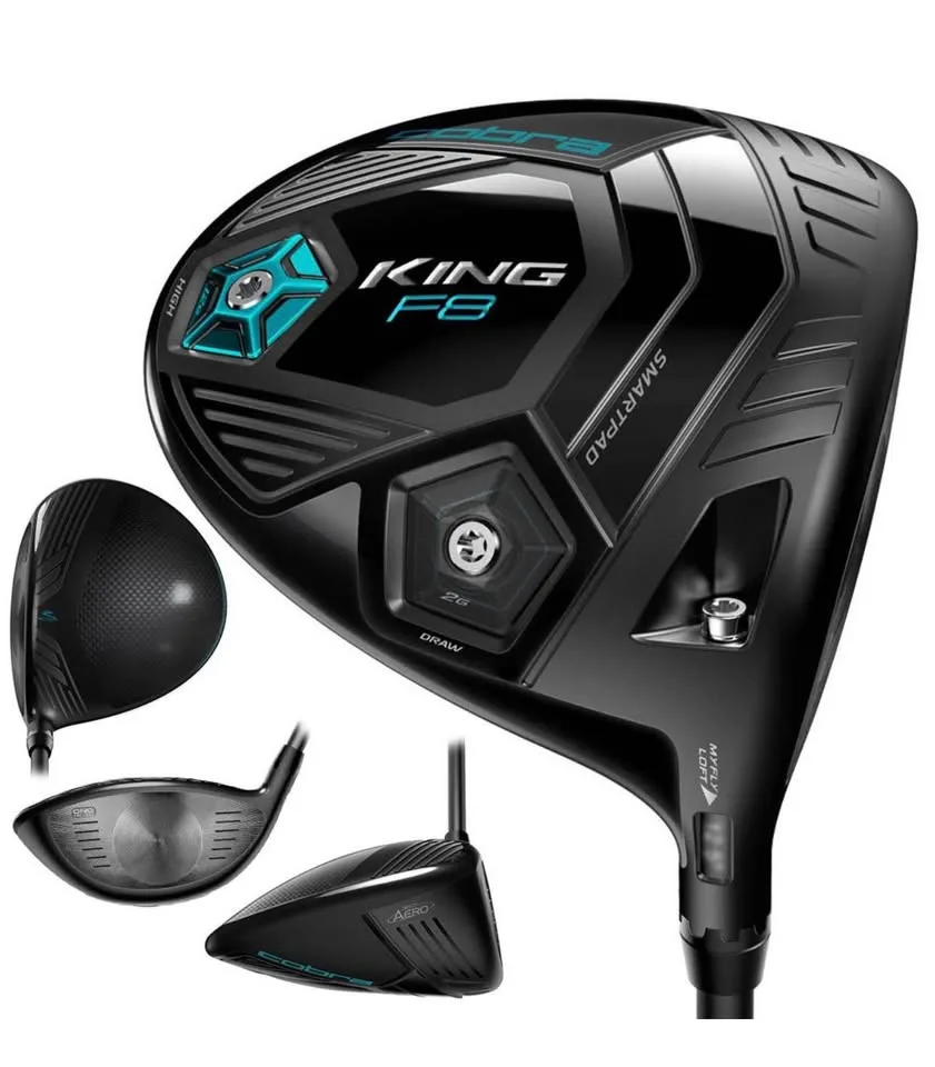 🔥🔥3,900 ฿🔥🔥หน้าไม้ CNC Milled 🏌️‍♂️ขาย Driver Cobra King F8 (460cc) 👉🏻 ก้านโม Aldila Rogue 95