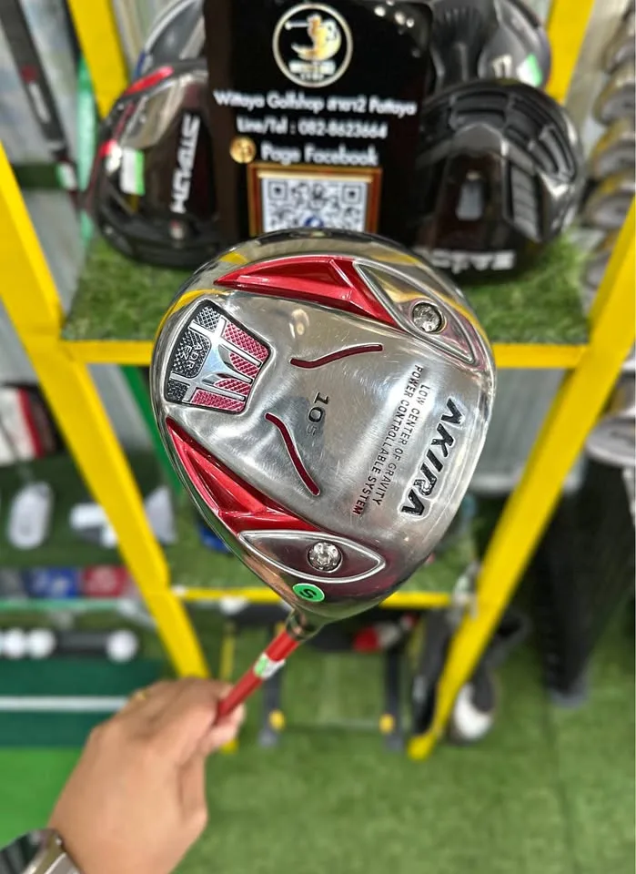 🔥🔥3,500 ฿🔥🔥ตีง่าย ตีไกล ก้านดี 🏌️♂️ขาย DRIVER AKIRA ADR EZ Loft 10.5 👉🏻ก้านAttas-T2 5S FlexS