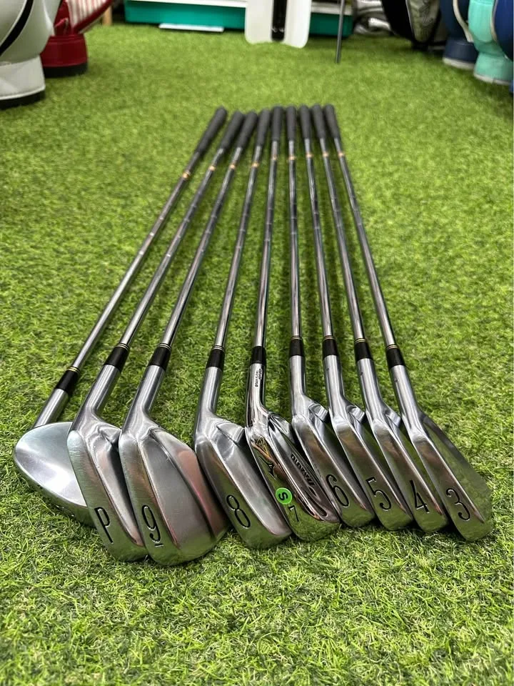 🔥🔥3,990 ฿🔥🔥 สภาพสวย เงาแสบตา😁🏌️‍♂️ 🏌️‍♂️ขายชุดเหล็ก No Brand ใบเบลด นุ่ม เข้าล�