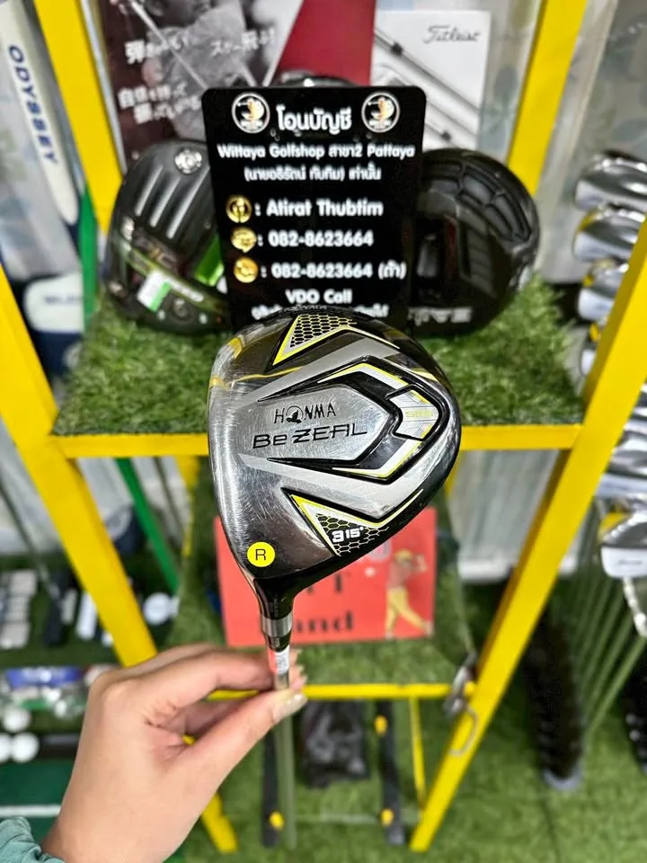 🔥🔥2,790 ฿🔥🔥Fw3💥มือซ้าย👍🏻 📣ขาย Fw3 HONMA Be ZEAL 525 Loft15 👉🏻 ก้าน HONMA Vizard 48 FLEX R