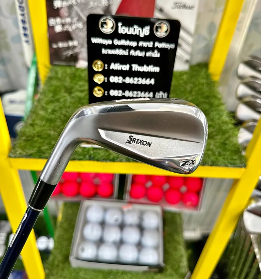 🔥🔥4,950 ฿🔥🔥เหล็กU4💥มือซ้าย👏🏻 🏌️♂️ขายเหล็กU4 SRIXON ZX FORGED Loft23 👉 ก้านกราไฟต์ Diamana