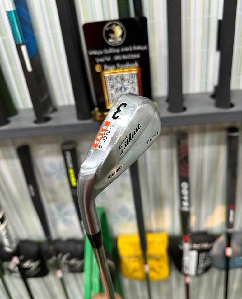 🔥🔥3,590 ฿🔥🔥(U3 มือซ้าย) ขาย Titleist 712U Forged Utility Iron(3U21°) 👉🏻 ก้าน Dynamic Gold S200
