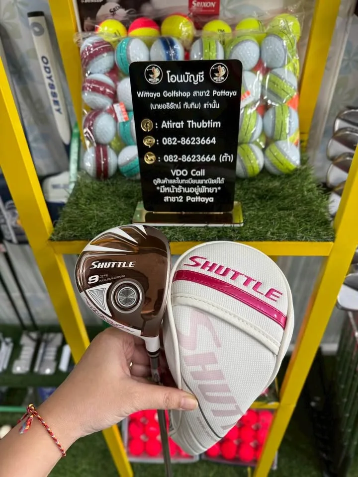 🔥🔥3,500 ฿🔥🔥💥 Ladies 👩🏻‍🦰🏌️‍♂️มือ2 ขาย Fw9 Shuttle Maruman Nx-1 Loft25 ตีง่ายเสียงใสๆ ไกล