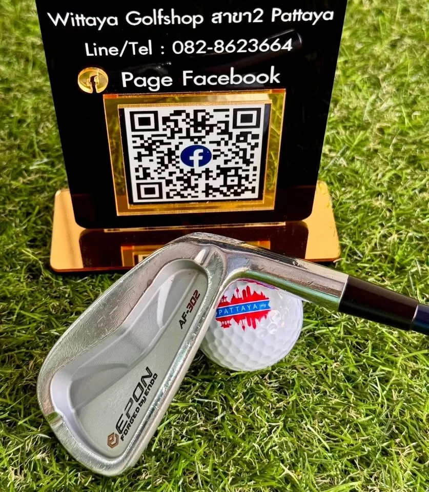 🔥🔥3,500฿🔥🔥(เหล็ก4) 🏌️‍♂️ขายเหล็ก4 EPON AF-302 FORGED BY ENDO 👉🏻ก้านกราไฟต์ ROMBAX Flex-X