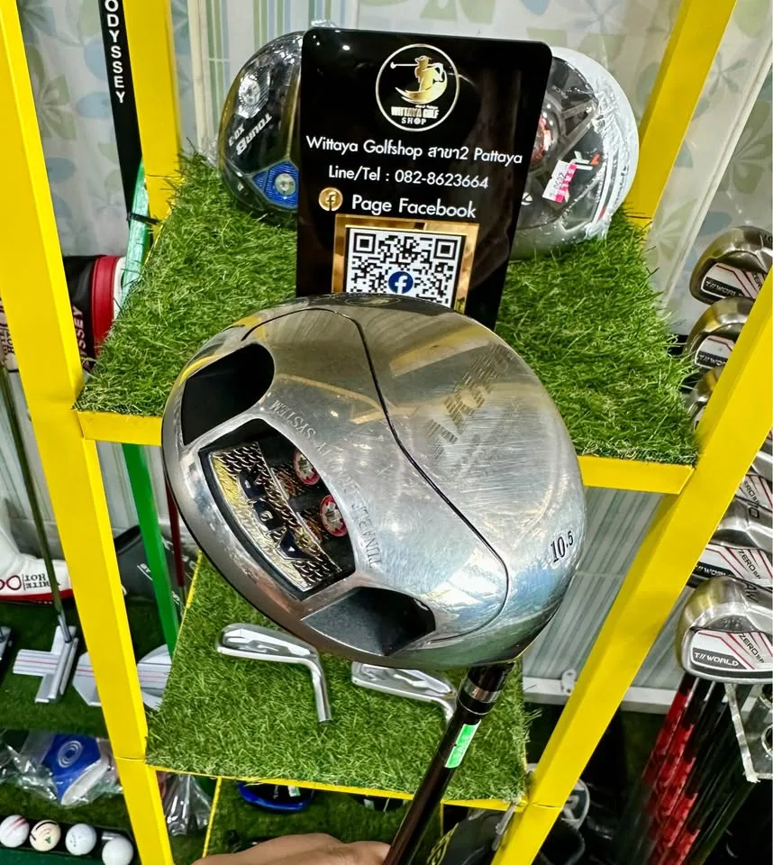🔥🔥3,500 ฿🔥🔥ตีไกล ได้ระยะ 🏌️‍♂️ขาย DRIVER AKIRA ADR Loft 10.5 👉🏻 ก้านโม Fujikura Motore FlexR