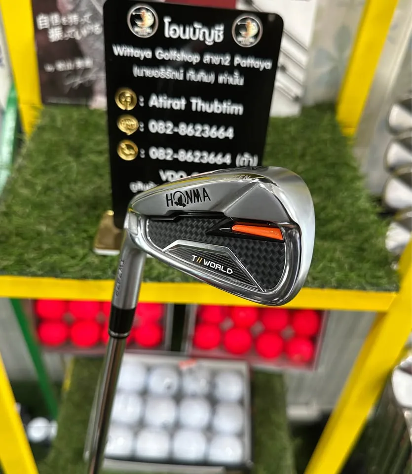 🔥🔥 2,900 ฿🔥🔥เหล็ก4 มือซ้าย👏🏻 ขาย เหล็ก4 Honma T//World TW747P 👉 สภาพสวยเหมือนใหม่ Flex R
