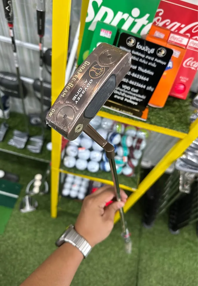 🔥🔥8,990 ฿🔥🔥💥New ใหม่ 👏🏻 🏌️‍♂️ขายพัตเตอร์ ODYSSEY GIRAFFE-BEAM DW มียาว 32 นิ้ว กับ 34 นิ้ว
