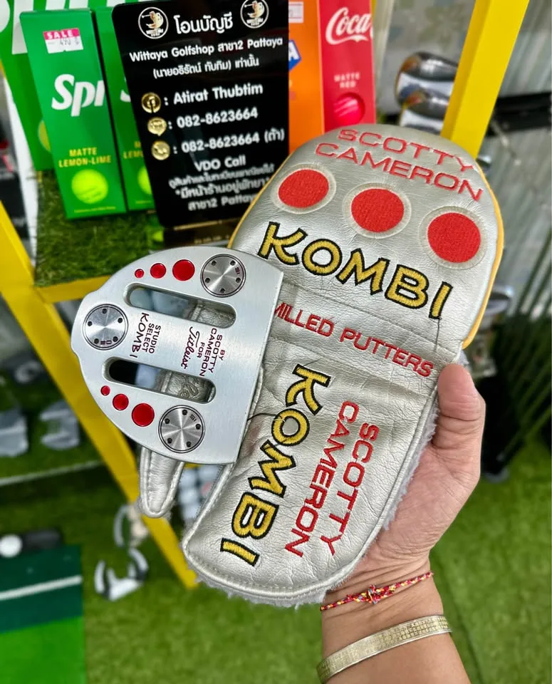 🔥🔥7,990 ฿🔥🔥💥สภาพสวย หายาก👈 🏌️‍♂️ขาย Scotty Cameron Studio Select Kombi ยาว 34 นิ้ว