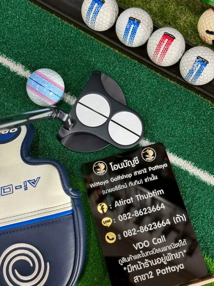 Putter Odyssey Ai-ONE 2-BALL CH (Crank Hosel)