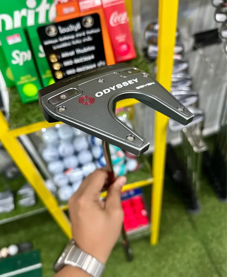 🔥🔥7,590 ฿🔥🔥💥สภาพสวย👏🏻 🏌️‍♂️ขายพัตเตอร์ ODYSSEY TRI-HOT 5K SEVEN CH 👉🏻 ก้านยาว 34 นิ้ว