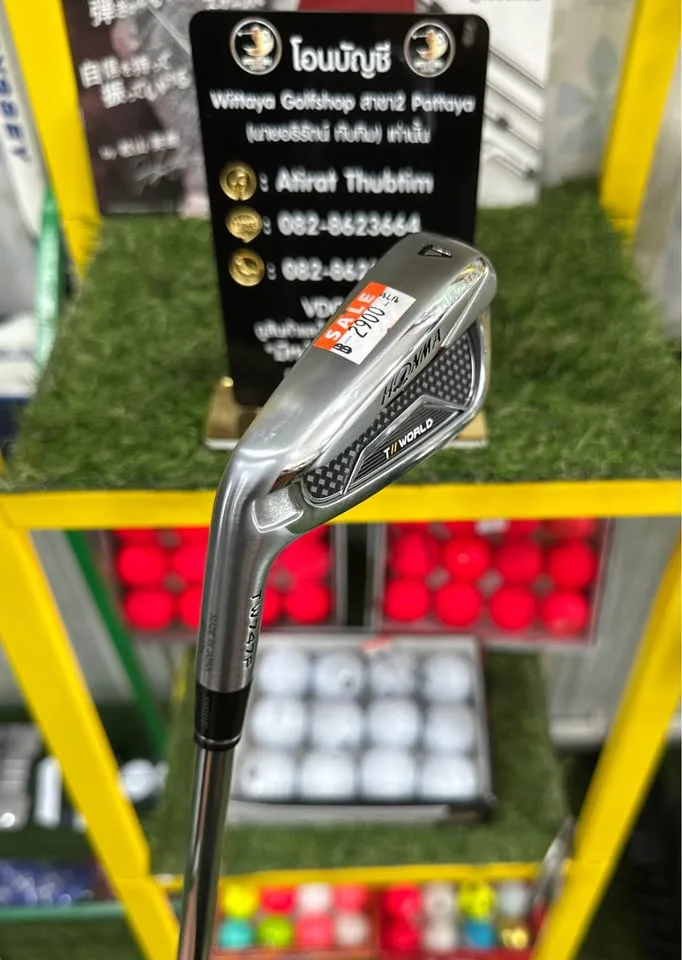 🔥🔥 2,900 ฿🔥🔥เหล็ก4 มือซ้าย👏🏻 ขาย เหล็ก4 Honma T//World TW747P 👉 สภาพสวยเหมือนใหม่ Flex R