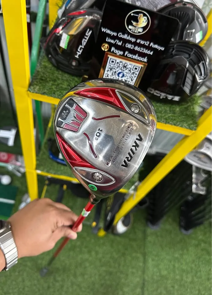 🔥🔥3,500 ฿🔥🔥ตีง่าย ตีไกล ก้านดี 🏌️‍♂️ขาย DRIVER AKIRA ADR EZ Loft 10.5 👉🏻ก้านAttas-T2 5S FlexS