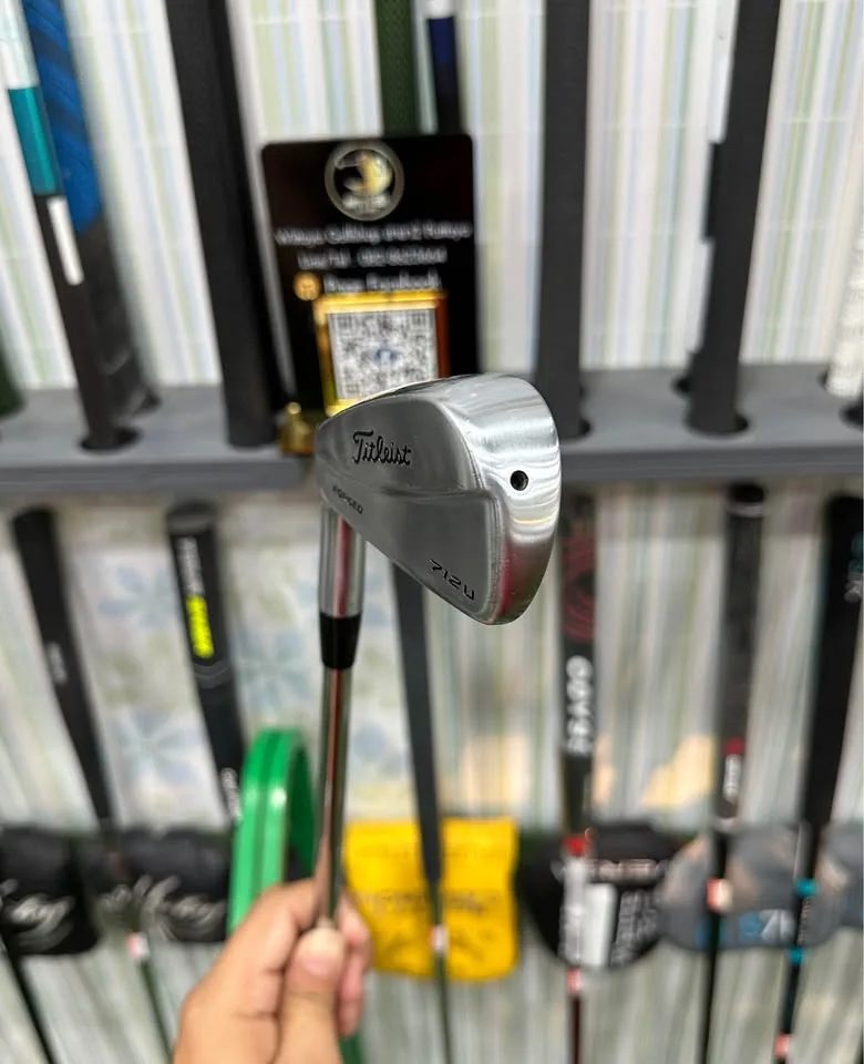 🔥🔥3,590 ฿🔥🔥(U3 มือซ้าย) ขาย Titleist 712U Forged Utility Iron(3U21°) 👉🏻 ก้าน Dynamic Gold S200