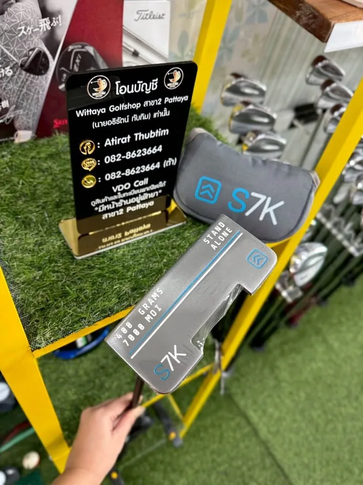 🔥🔥7,500฿🔥🔥Putterตั้งได้💥New👏🏻💥ซ้าย 📣ขาย Putter S7K Stand Alone Putter (ของใหม่แท้ 100%)