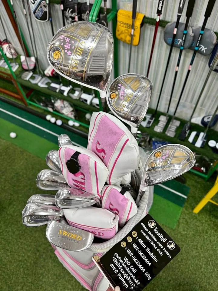 🔥🔥27,900 ฿🔥🔥ส่งฟรี🚗💥ของใหม่👏🏻 👉ขาย SWORD LADIES SNIPER KS01 พร้อมออกรอบ😊🏌️♂️สี ขาว ชมพ