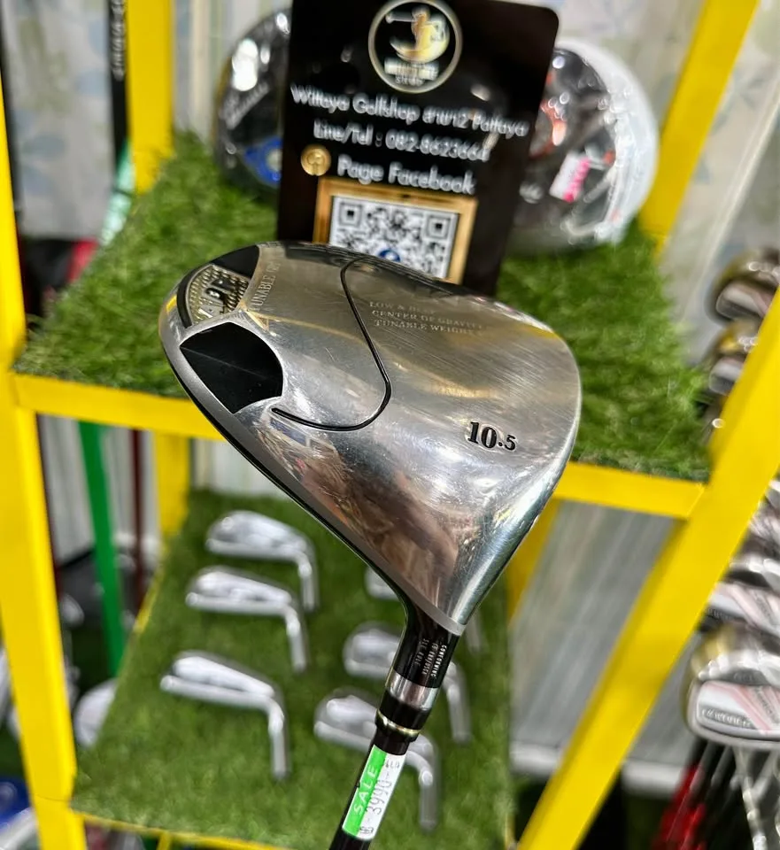 🔥🔥3,500 ฿🔥🔥ตีไกล ได้ระยะ 🏌️‍♂️ขาย DRIVER AKIRA ADR Loft 10.5 👉🏻 ก้านโม Fujikura Motore FlexR