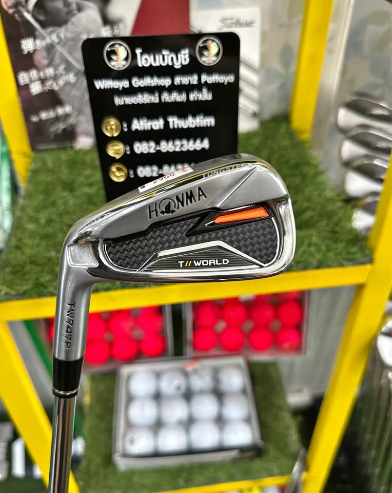 เหล็ก4 Honma T//World TW747P สภาพสวยเหมือนใหม่ Flex R
