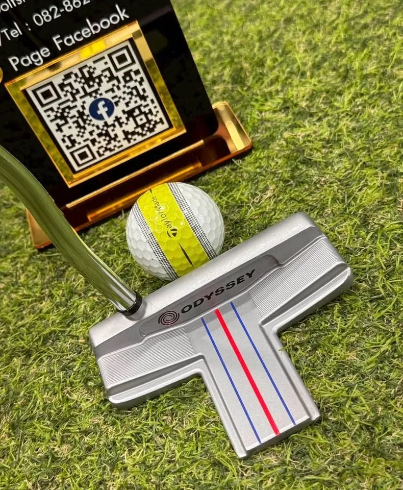 🔥🔥5,900 B🔥🔥👉ยาว34นิ้ว⛳️ 👉ขาย Odyssey White Hot OG Big‑T Blade 💥กริปเดิม ODYSSEY สภาพสวย👏🏻